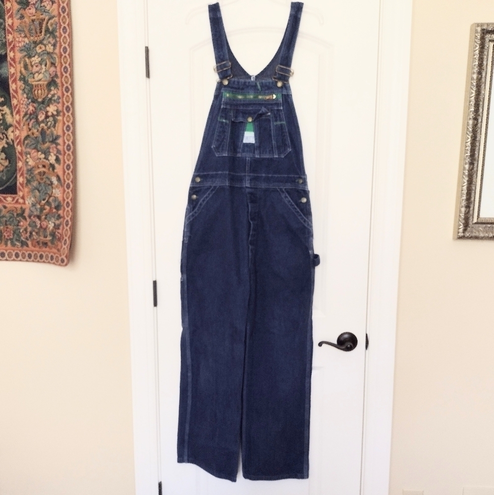 Liberty Denim Bib Overalls Sz 35x29